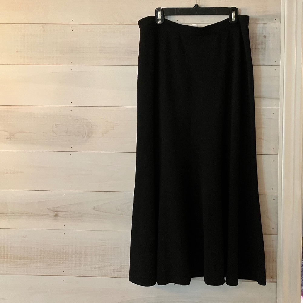 St John Knit Black Skirt